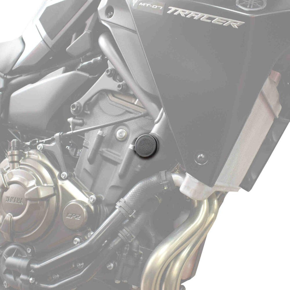 PUIG RAHMEN-STOPPEL YAMAHA MT-07/TRACER/XSR700 SCHWARZ - 9638N