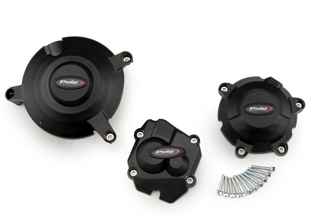 Puig Racing Motordeckelschutz Track Set - Kawasaki ZX10R /RR Ninja 2011-23