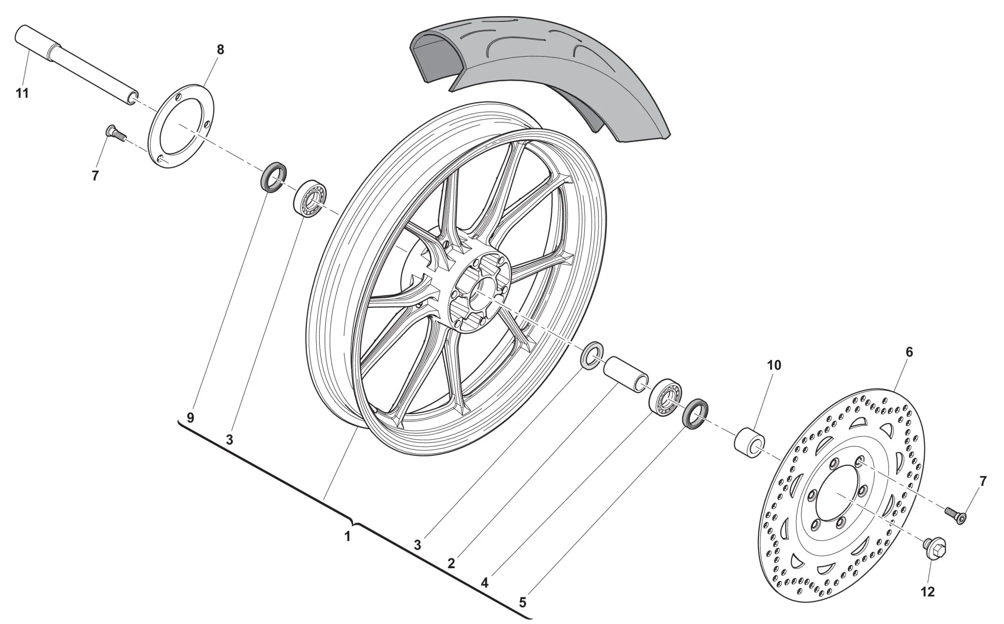 Vorderrad SM Vorderrad SM