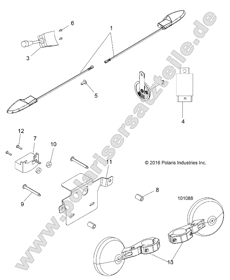 Electrical, Turn Signals, Horn and Mirrors Electrical, Turn Signals, Horn and Mirrors