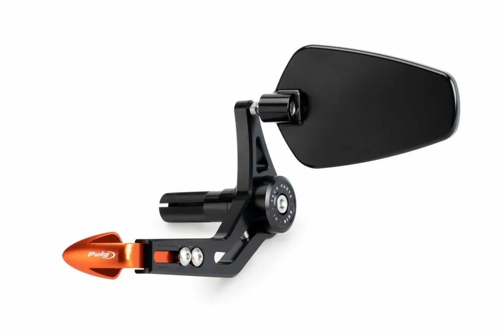 PUIG SCHUTZ KUPPLUNG MIT RUCKSPIEGEL PRO C/ORANGE - 21441T