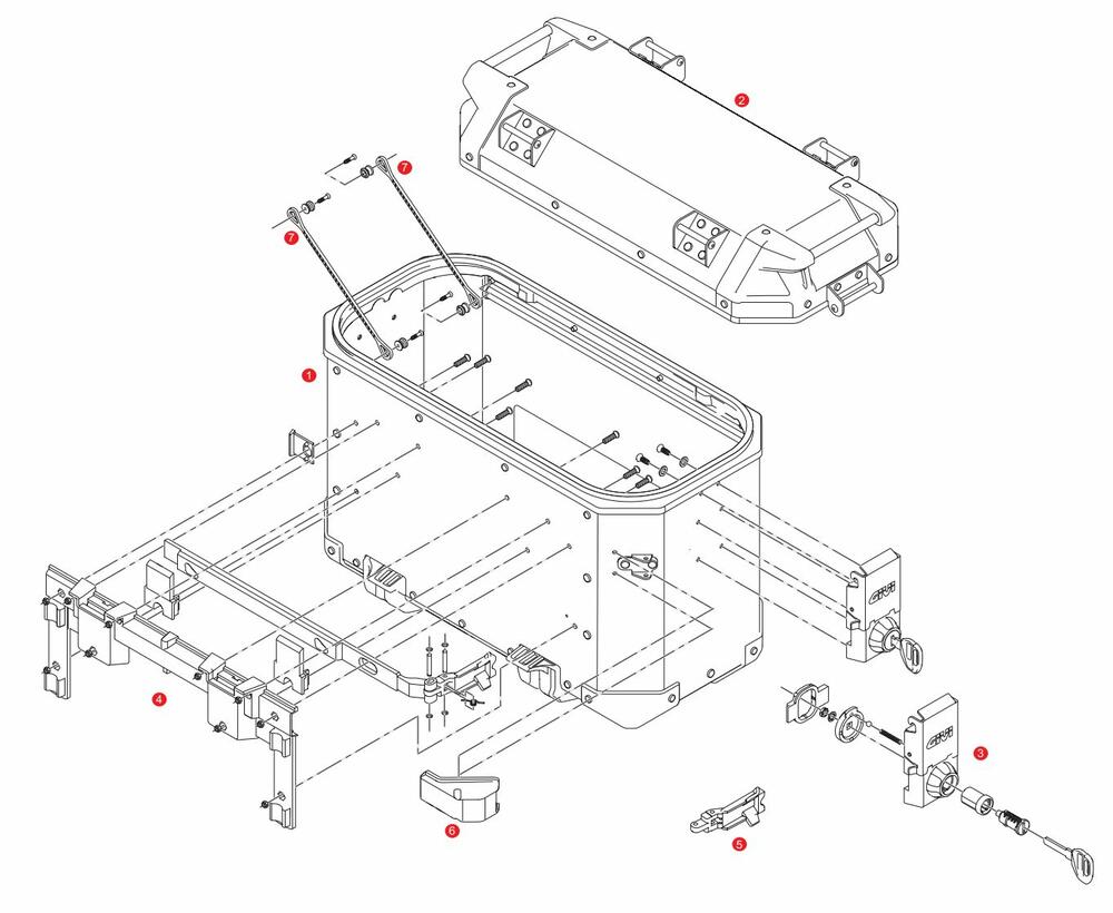GIVI OBK37A Trekker Outback