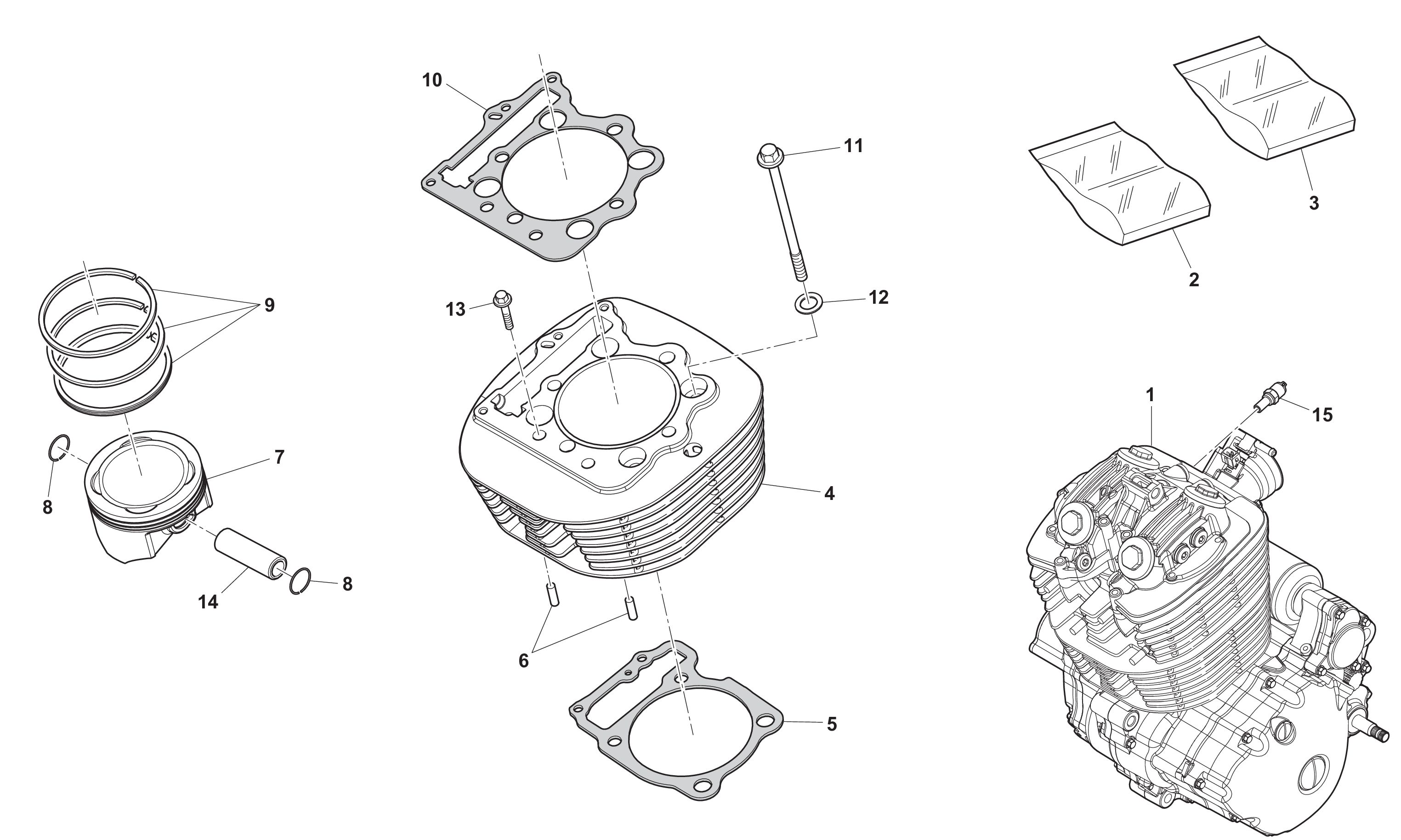 Kolben / Zylinder Kolben / Zylinder