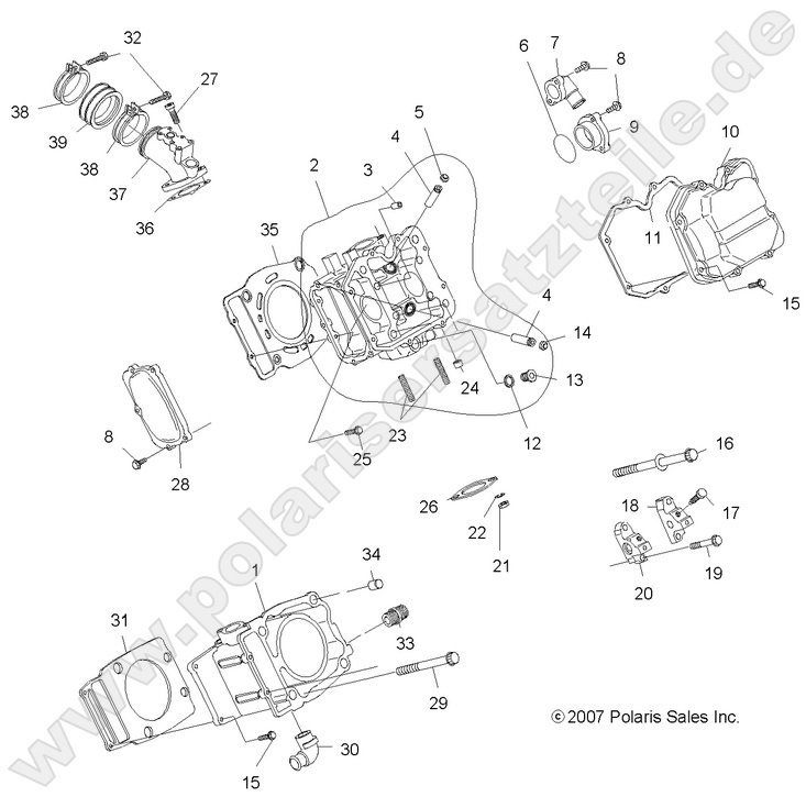 ENGINE, CYLINDER and HEAD ENGINE, CYLINDER and HEAD