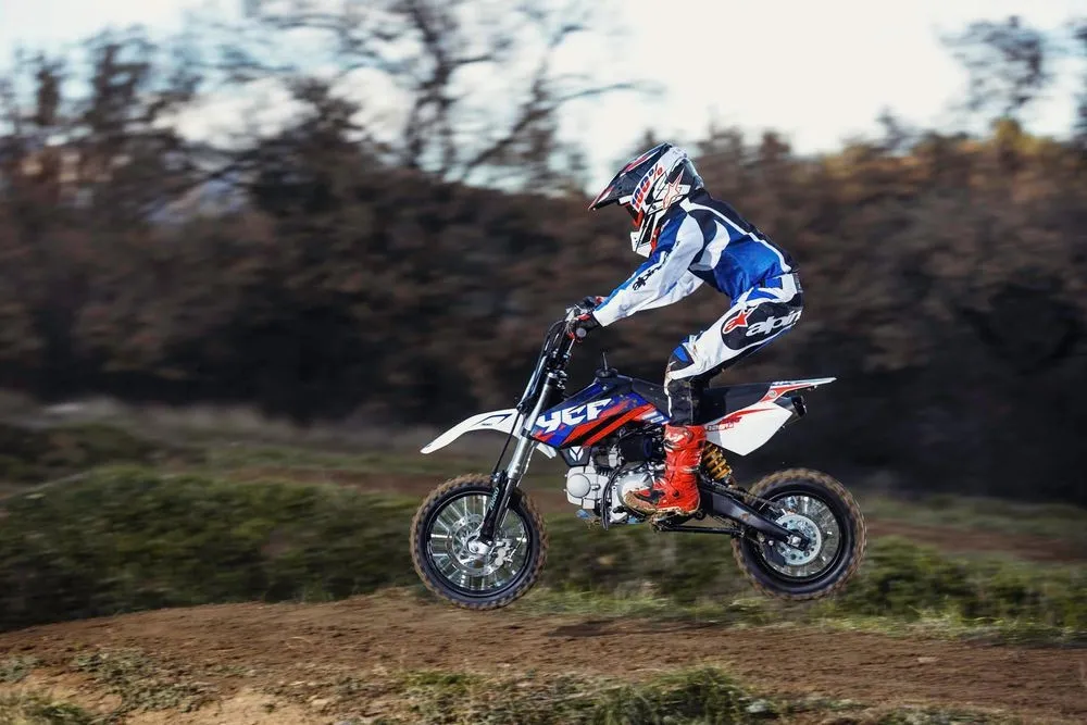 YCF Pitbike Start 125 SE blau-weiß - 2025