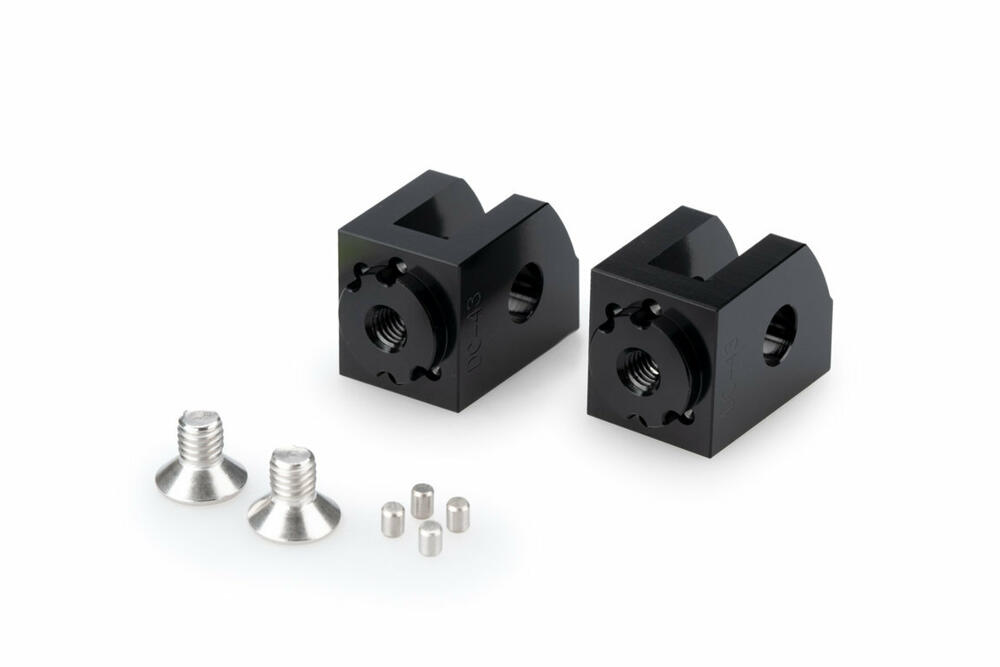 PUIG EINSTELLBARE FUSSRASTENADAPTER BEIFAHRER LINKS/REC - 21415N