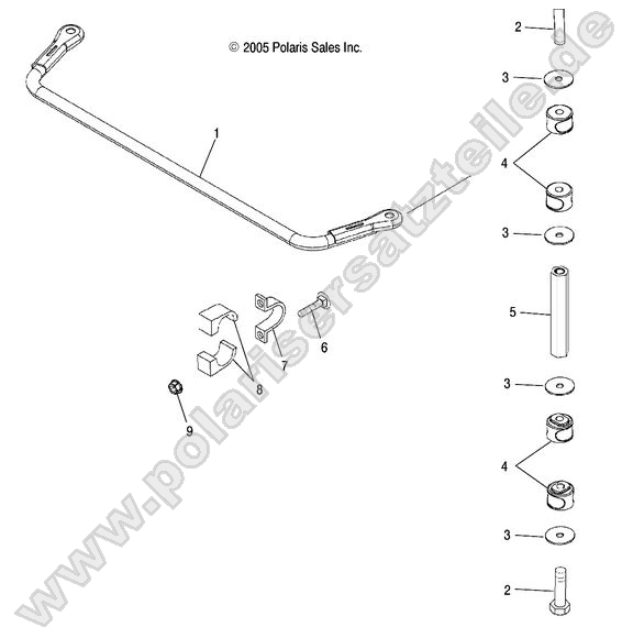 Stabilizer Bar, Rear