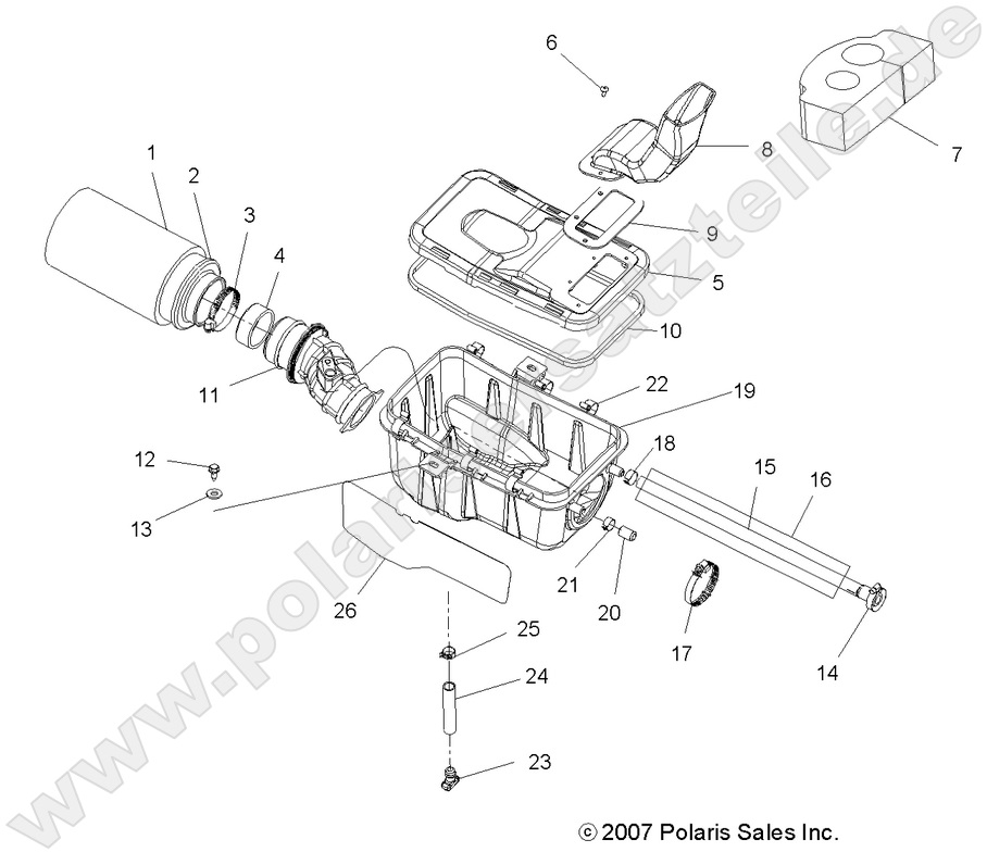 ENGINE, AIR INTAKE SYSTEM ENGINE, AIR INTAKE SYSTEM