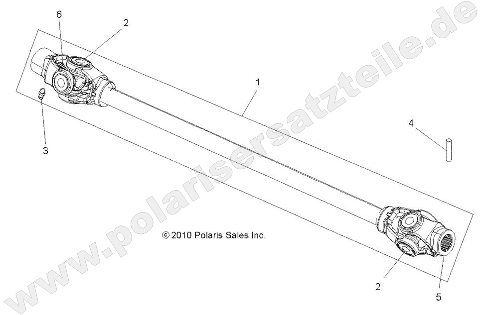 DRIVE TRAIN, PROP SHAFT, FRONT DRIVE TRAIN, PROP SHAFT, FRONT
