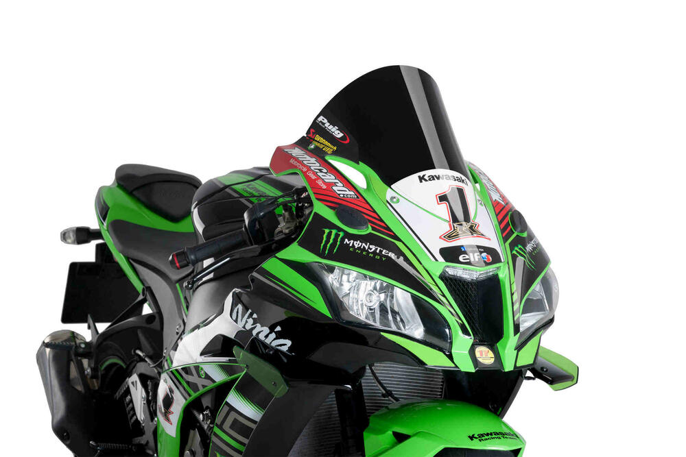 PUIG R-RACER SHCEIBE KAWASAKI ZX-10R/RR 16'-18' C/SCHWA - 9849N