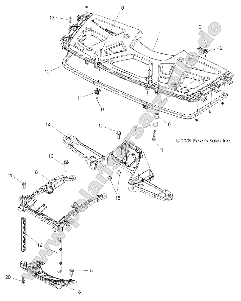 Body, Front Rack and Supports Body, Front Rack and Supports