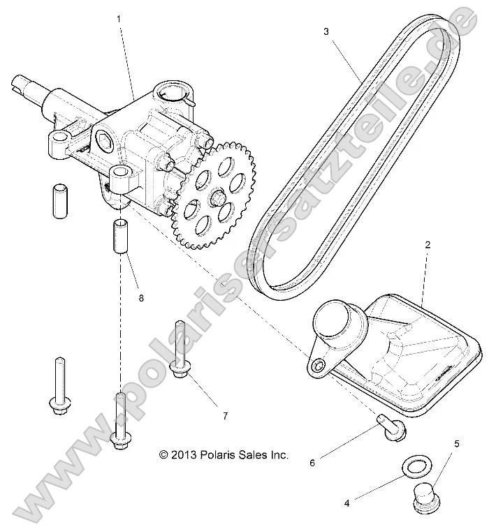 Engine, Oil Pump Engine, Oil Pump
