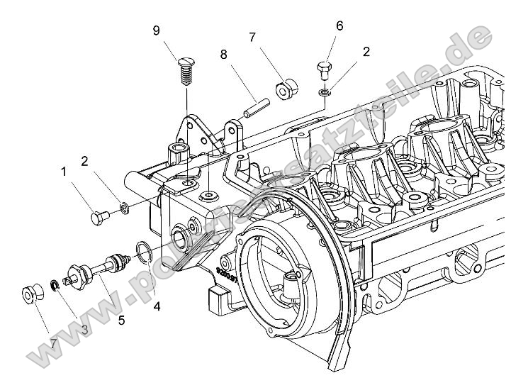 Engine, Accelerator Control (without Lever) Engine, Accelerator Control (without Lever)