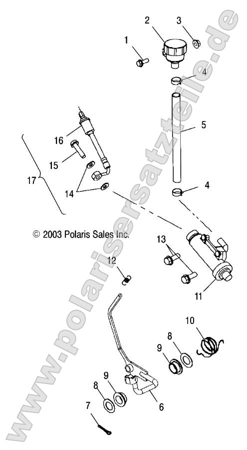 Rear Master Cylinder/Foot Pedal Rear Master Cylinder/Foot Pedal