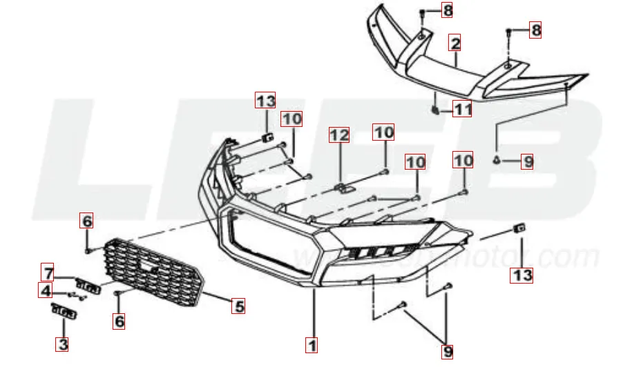 Frontmaske Frontmaske