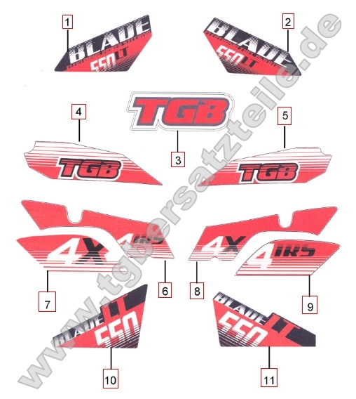 Aufkleber 2 ab VIN *011830