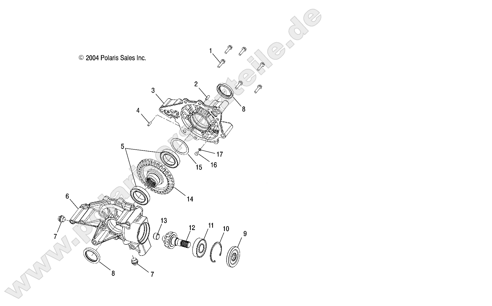 REAR GEARCASE REAR GEARCASE