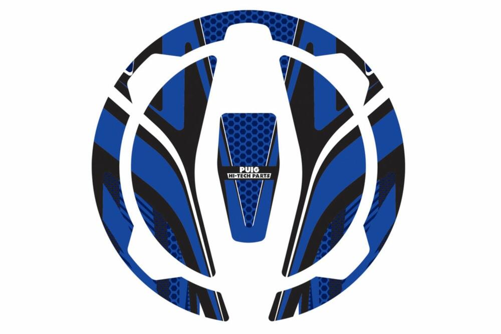 PUIG TANKDECKEL-ABDECKUNG MOD.NAKED KAWASAKI F/BLAU - 9362A