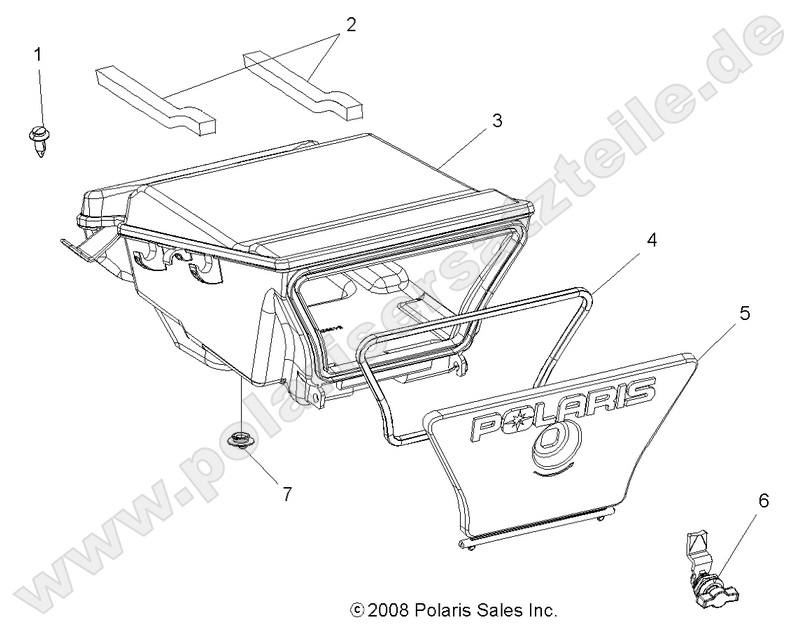 BODY, STORAGE BOX, REAR
