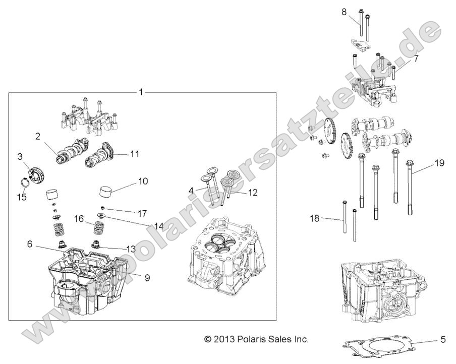 Engine, Cylinder Head, Cams and Valves Engine, Cylinder Head, Cams and Valves