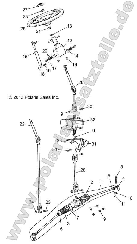 Steering, Steering Asm.