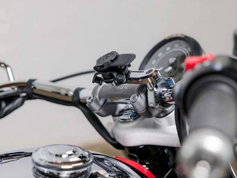 Quad Lock Pro Chrom Smartphone Lenkerhalterung - QLM-HBR-CHR