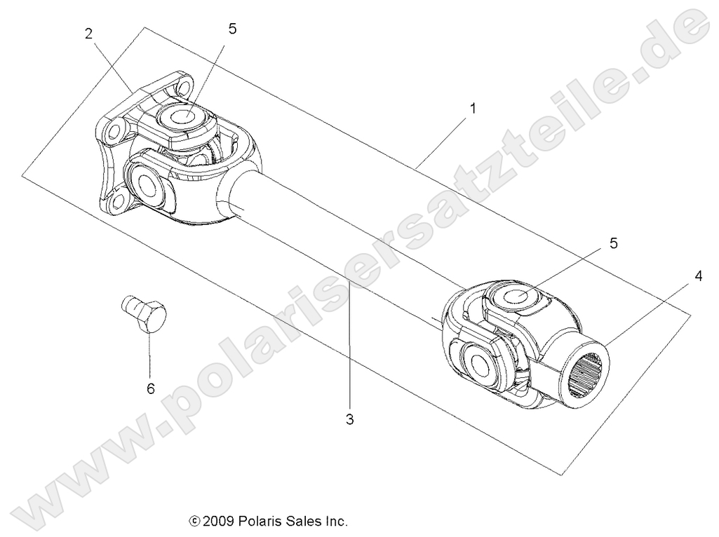 DRIVE TRAIN, PROP SHAFT, REAR DRIVE TRAIN, PROP SHAFT, REAR