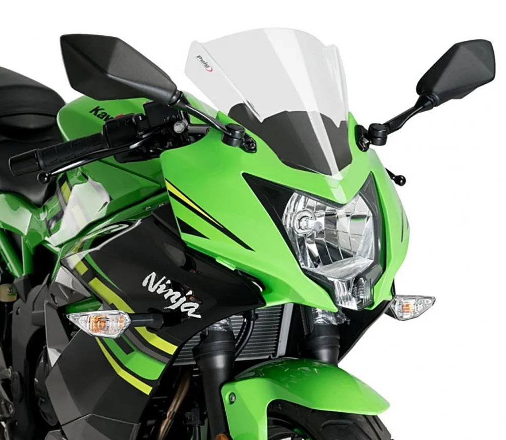 Puig Racing Verkleidungsscheibe getönt Kawasaki Ninja 125 2018-20