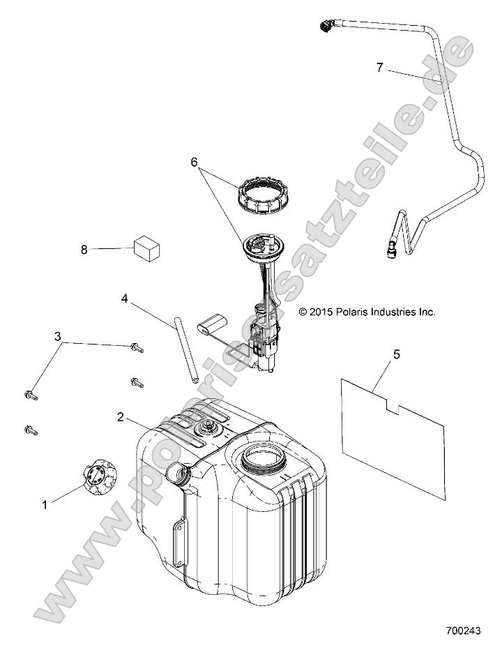 Body, Fuel Tank Asm.