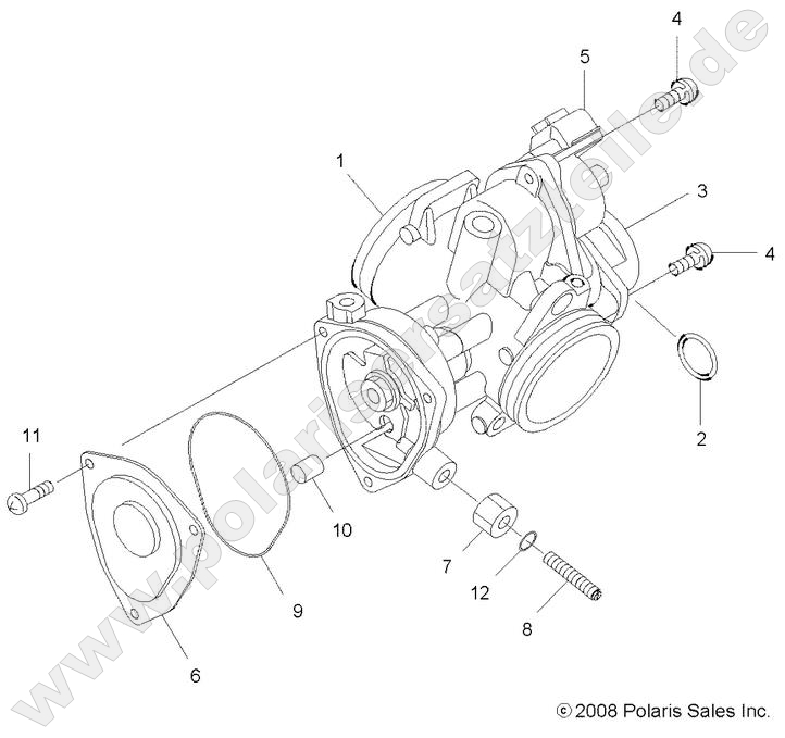 ENGINE, THROTTLE BODY