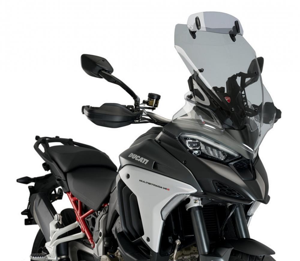 Puig_Touren_Verkleidungsscheibe___Spoiler_Getoent___Ducati_Multistrada_V4_20733H Puig Touren Verkleidungsscheibe + Spoiler Getönt - Ducati Multistrada V4 /S 2021-22