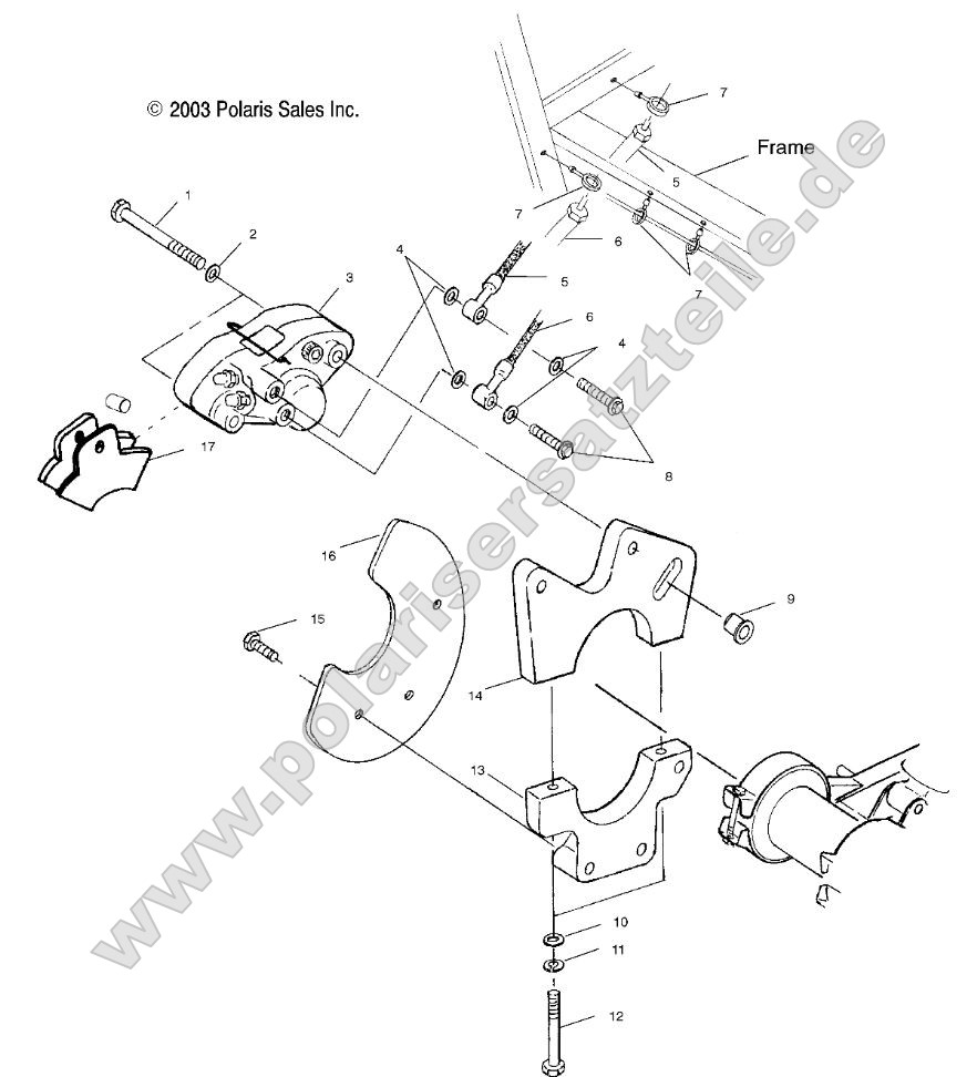 Rear Caliper Mounting