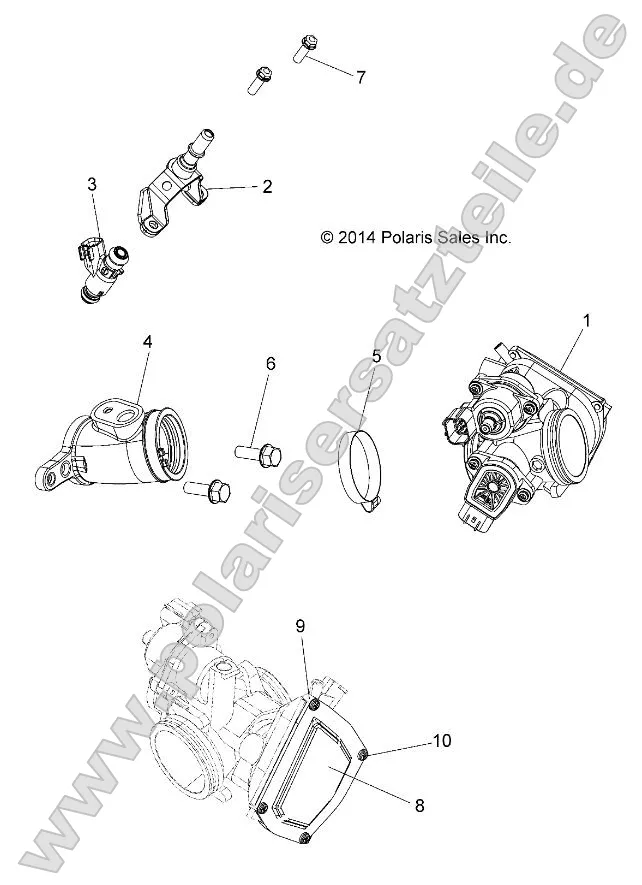 Engine, Throttle Body and Fuel Rail Engine, Throttle Body and Fuel Rail