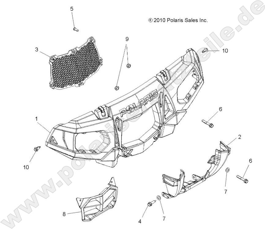 BODY, FRONT BUMPER and MOUNTING BODY, FRONT BUMPER and MOUNTING