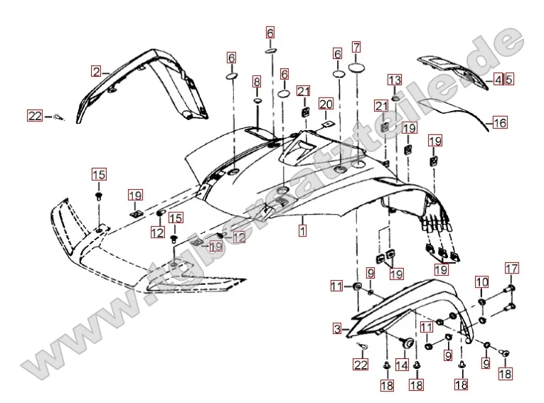 Frontverkleidung Frontverkleidung