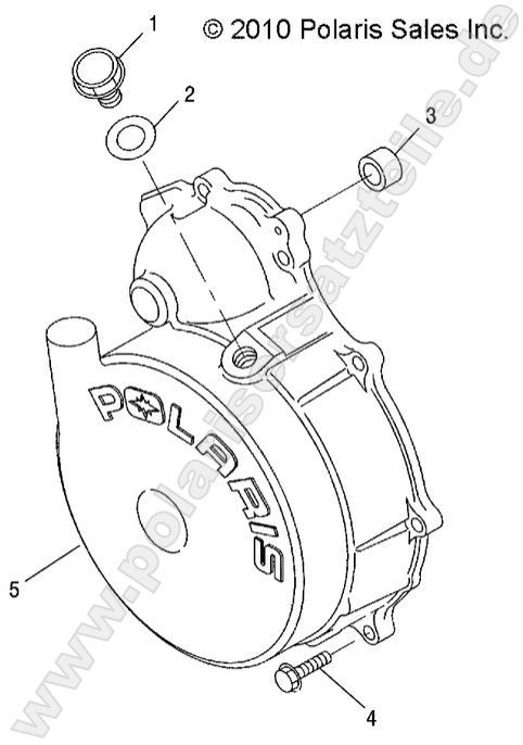 ENGINE, FLYWHEEL COVER