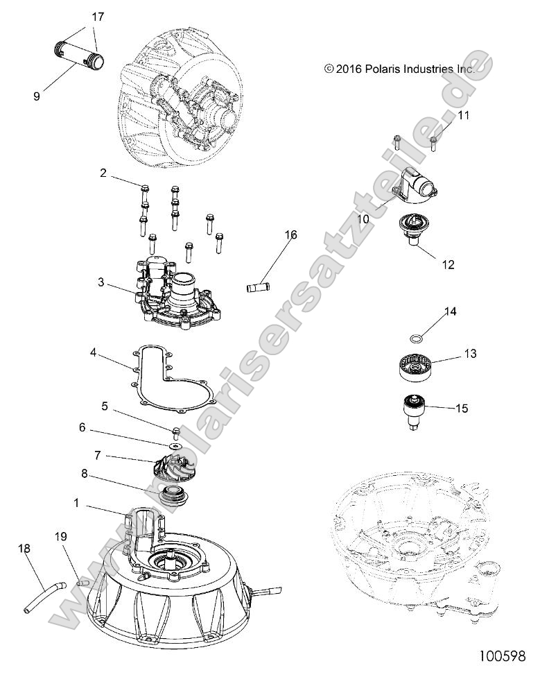 Engine, Cooling System and Water Pump Engine, Cooling System and Water Pump