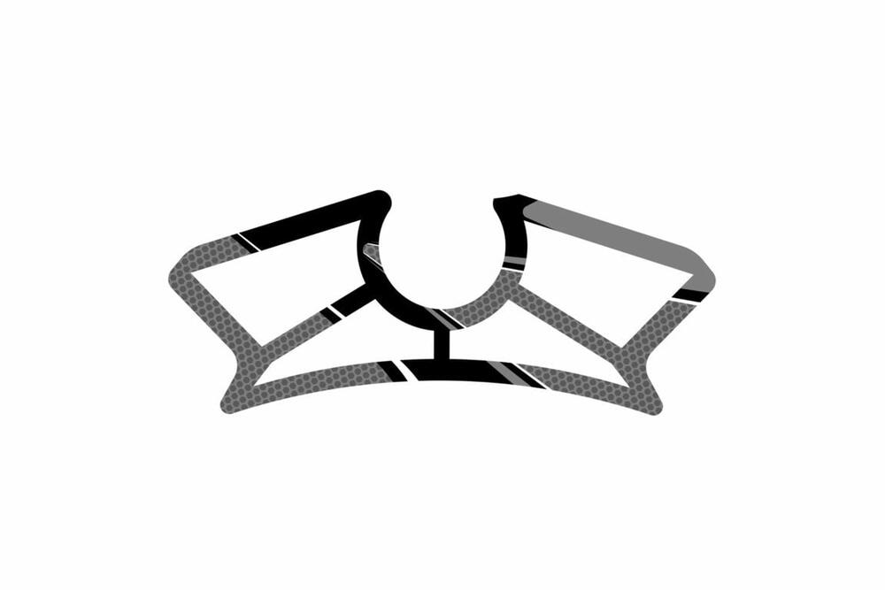 PUIG GABELBRÜCKEN-PROTEKTOR YAMAHA YZF-R3 15-18' F/GRAU - 8333U