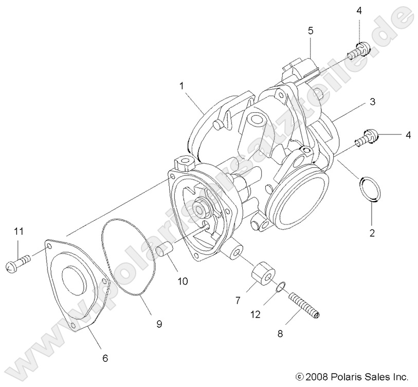 ENGINE, THROTTLE BODY