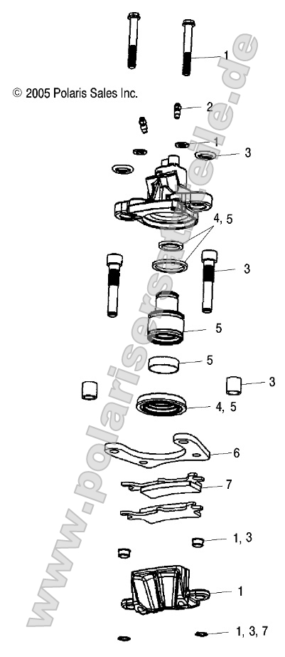 Brakes, Brake Caliper, Rear
