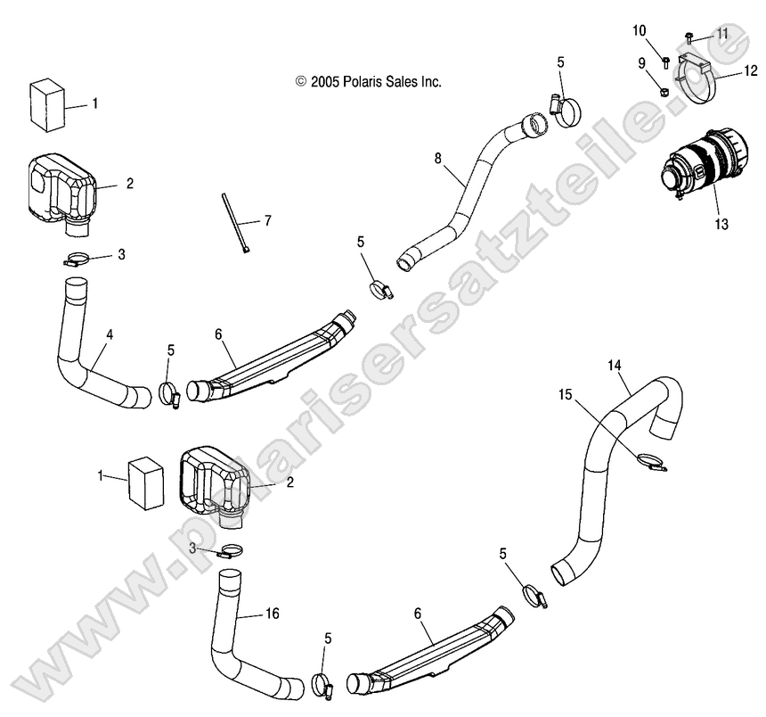 Engine and Clutch Air Intake
