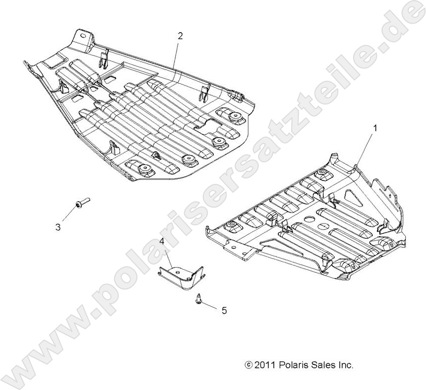 BODY, SKID PLATES BODY, SKID PLATES