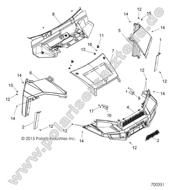 Body, Hood and Front Fascia