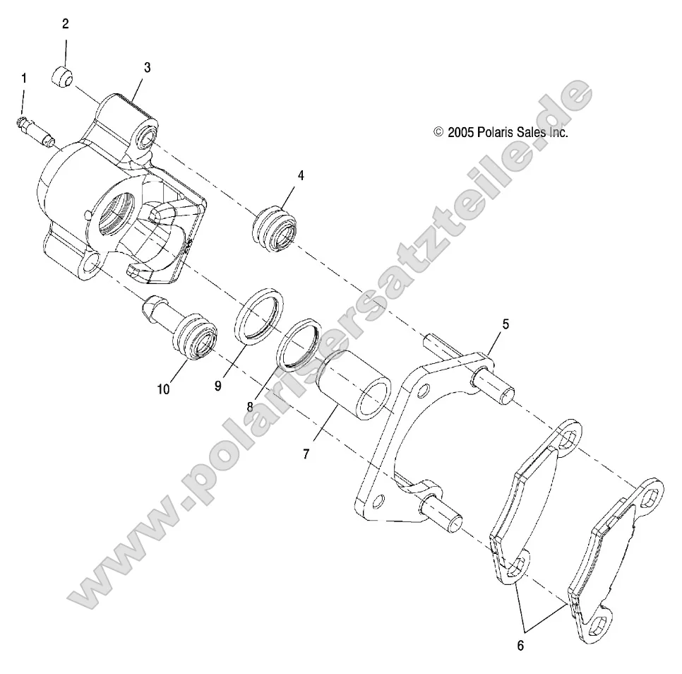 Brakes, Rear Caliper Brakes, Rear Caliper