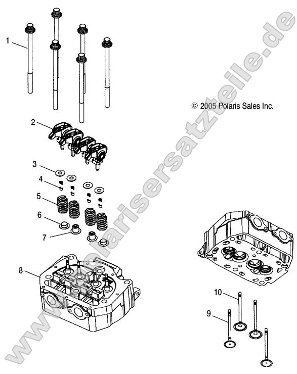 Engine, Cylinder Head and Valves