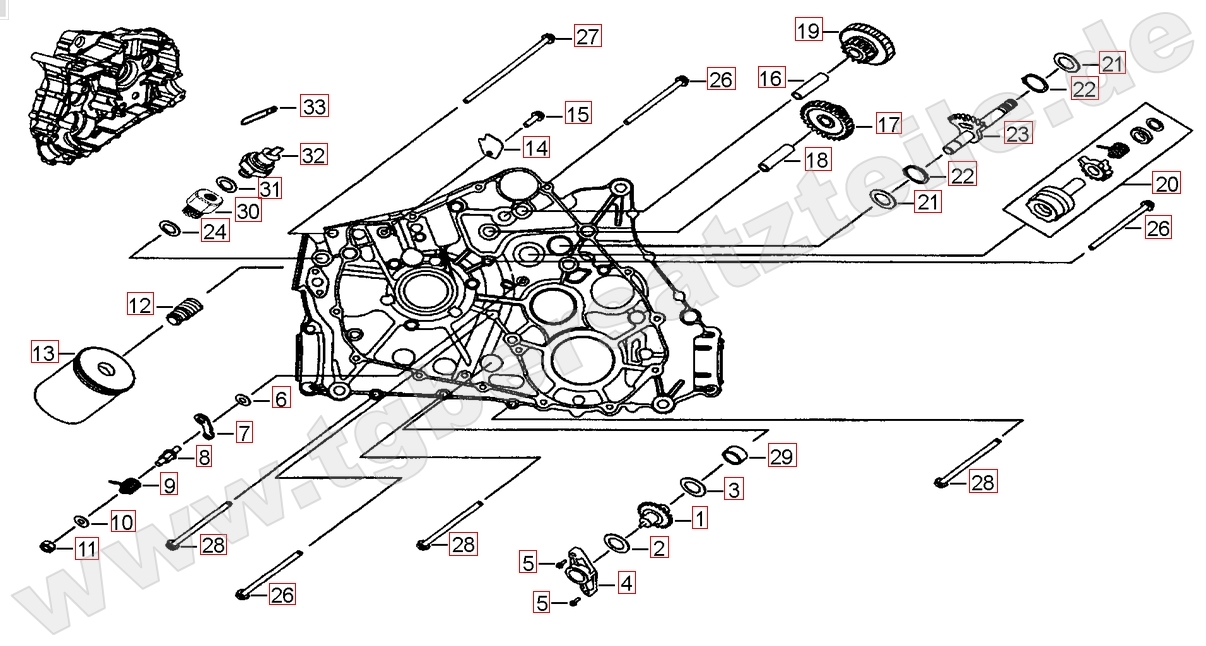 Motorgehäuse links (1)