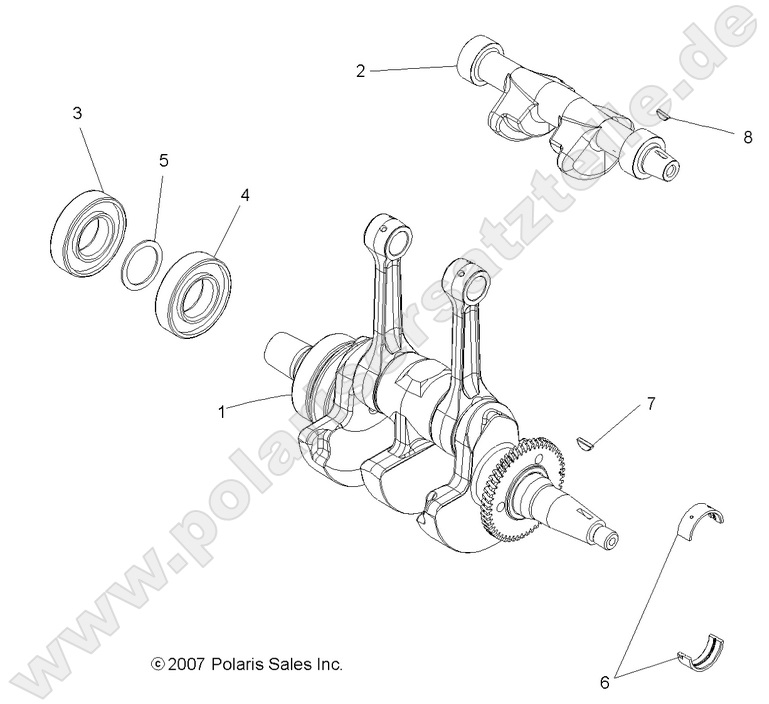 ENGINE, CRANKSHAFT and BALANCE SHAFT ENGINE, CRANKSHAFT and BALANCE SHAFT