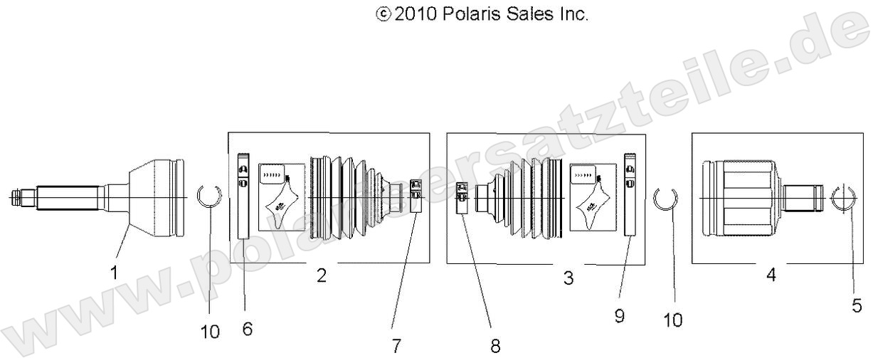DRIVE TRAIN, FRONT DRIVE SHAFT DRIVE TRAIN, FRONT DRIVE SHAFT