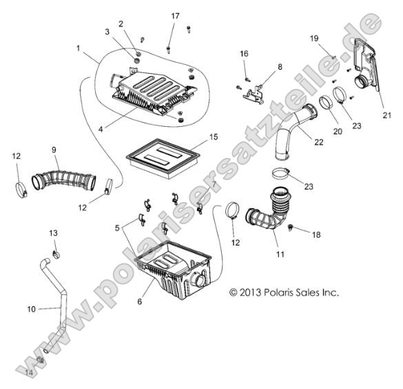 Engine, Air Intake System Engine, Air Intake System