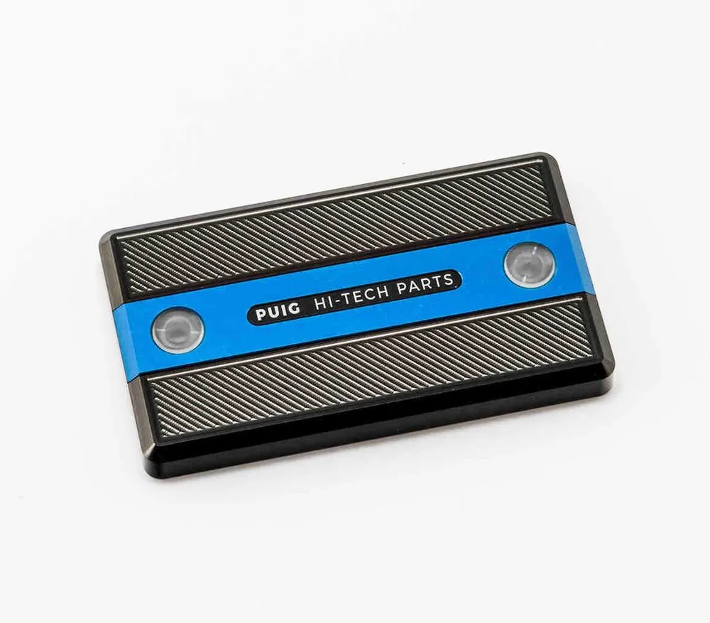 Puig_Abdeckung_Bremsfluessigkeitsbehaelter_Suzuki___blau_9270A Puig Abdeckung Bremsflüssigkeitsbehälter Suzuki - schwarz/blau